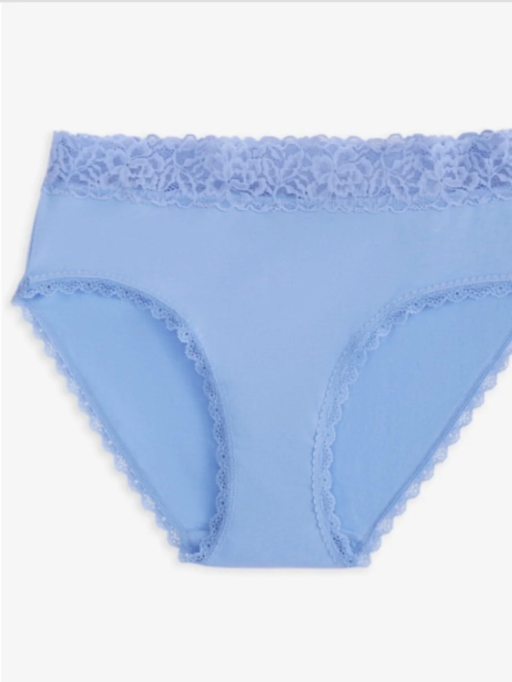 State of Day Women's Cotton Blend Lace-Trim Hipster Underwear